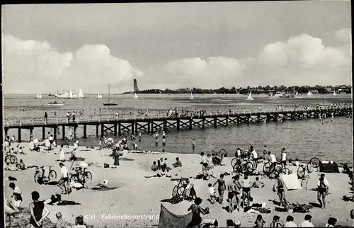 Ak Kiel Schleswig Holstein, Falckensteiner Strand