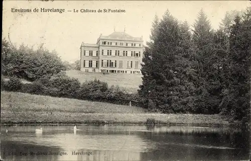 Ak Havelange Wallonien Lüttich Belgien, Le Château de St Fontaine