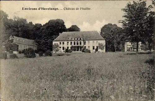 Ak Havelange Wallonien Lüttich Belgien, Le Château de Phailhe