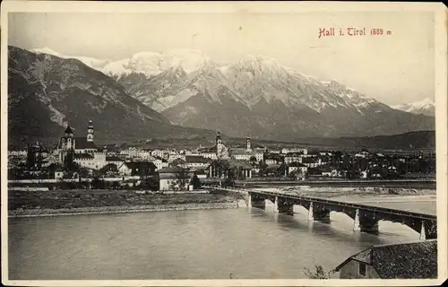 Ak Hall in Tirol, Panorama