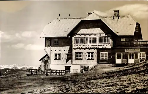 Ak Tirol Österreich, Pacheiners Alpengasthof, Gerlitzenhaus