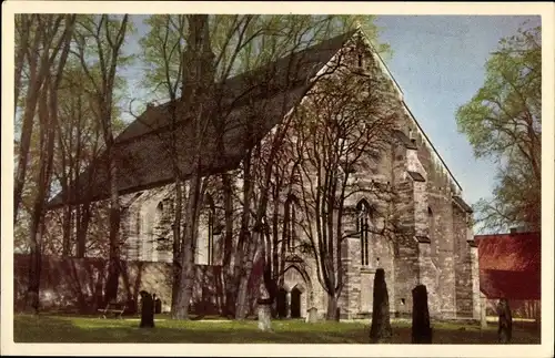 Ak Vadstena Schweden, Klosterkyrka