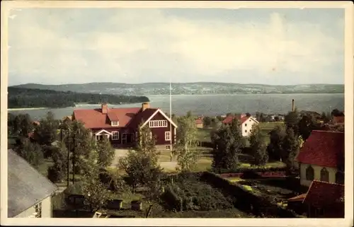 Ak Vikarbyn Mora Dalarnas Län Schweden, Teilansicht