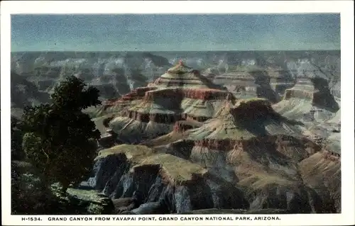 Ak Grand Canyon Arizona USA, from Yavapai Point, Grand Canyon National Park