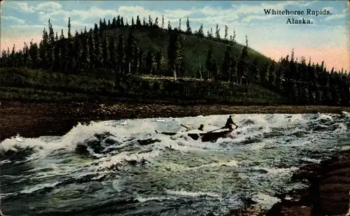 Ak White Horse Yukon Alaska USA, Whitehorse Rapids