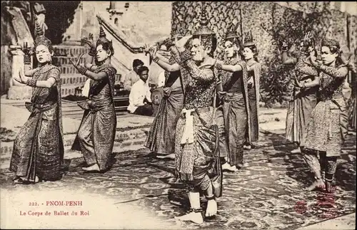 Ak Pnom Penh Kambodscha, Le Corps de Ballet du Roi