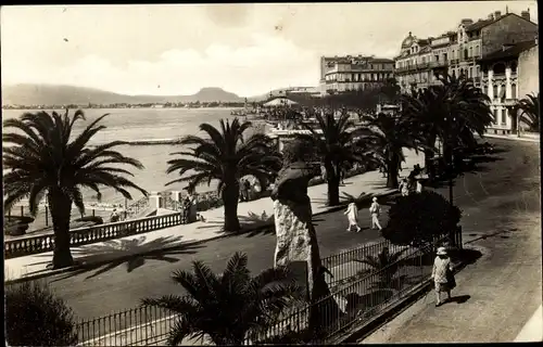 Ak Saint Raphaël Var, Le Boulevard Felix-Martin
