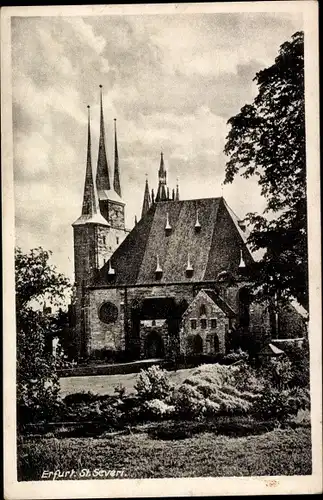 Ak Erfurt in Thüringen, St. Severi