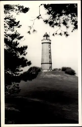 Ak Insel Hiddensee in der Ostsee, Leuchtturm