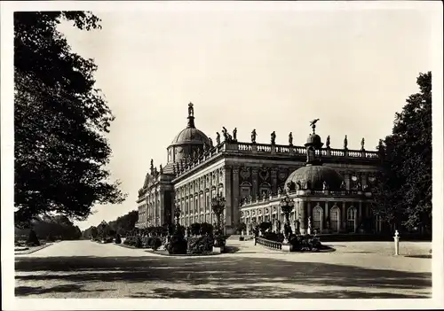 Ak Potsdam in Brandenburg, Neues Palais, Nordost
