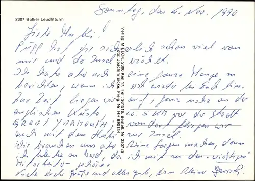 Ak Ostseebad Strande in Schleswig Holstein, Bülker Leuchtturm, Strandpartie