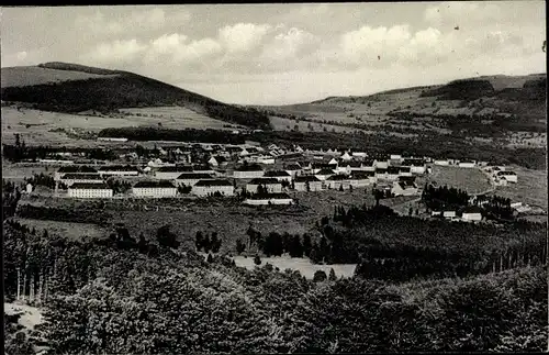 Ak Kreuzberg Bischofsheim Rhön, Panorama, Truppenübungsplatz Wildflecken, Arnsberg, Kreuzberg