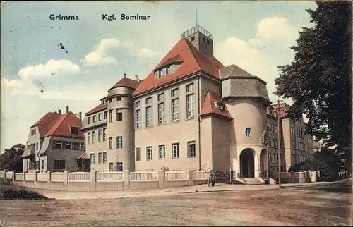 Ak Grimma in Sachsen, Kgl. Seminar