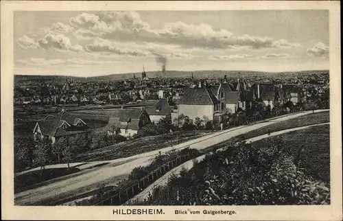 Ak Hildesheim in Niedersachsen, Blick vom Galgenberge