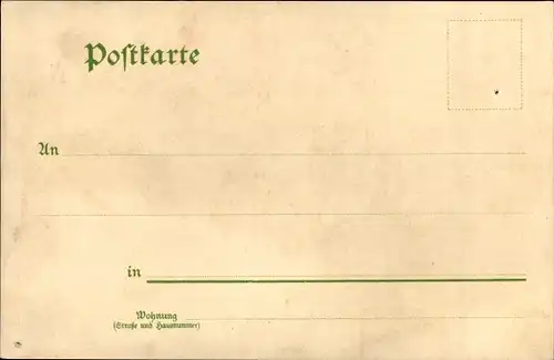 Mondschein Litho Erfurt in Thüringen, Lutherstadt, Laternen, Menschenansammlung, St. Martin