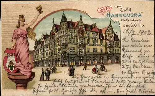 Litho Hannover in Niedersachsen, Café Hannovera