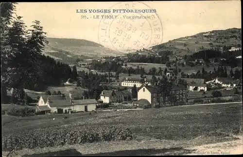 Ak Le Tholy Vosges, Vue generale