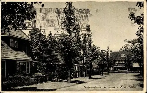 Ak Hollandsche Rading Utrecht Niederlande, Spoorlaan