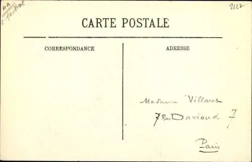 Ak Étretat Seine Maritime, L'Hostellerie de la Plage