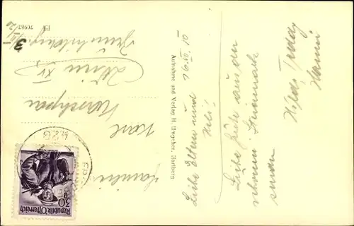 Ak Hartberg Steiermark, Teilansicht