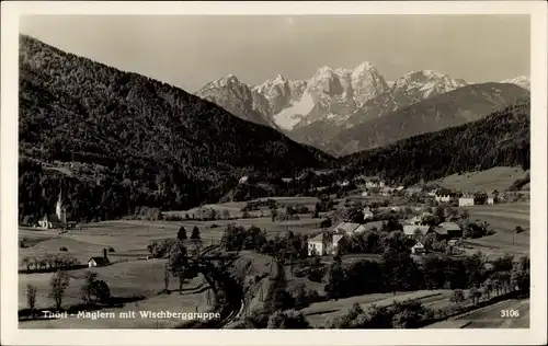 Ak Thörl Obersteiermark, Mäglern mit Wischberggruppe