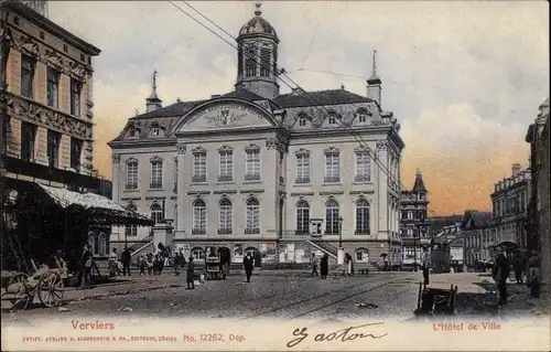 Ak Verviers Wallonien Lüttich, L'Hôtel de Ville