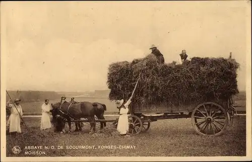 Ak Forges Chimay Wallonien Hennegau, Abbaye N.D. de Scourmont, Moisson