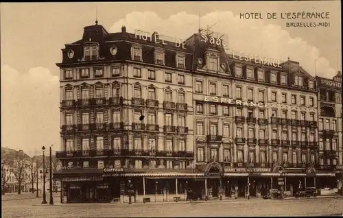 Ak Midi Bruxelles Brüssel, Grand Hotel de L'Espérance