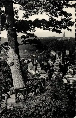 Ak Clervaux Clerf Luxembourg, Panorama