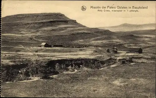 Ak Basutoland Lesotho, Missien der Paters Oblaten, Holy Cross