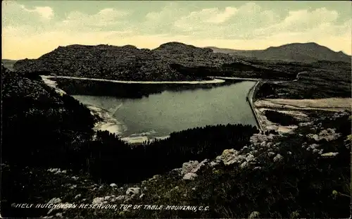 Ak Cape Town Kapstadt Südafrika, Hely-Hutchinson Reservoir, Top of Table Mountain