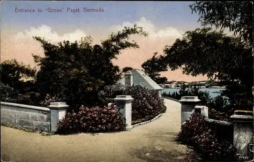 Ak Bermuda, Entrance to Girvan Paget