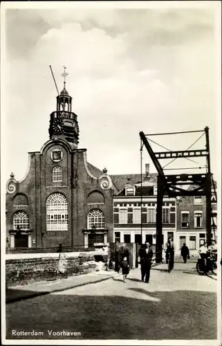 Ak Rotterdam Südholland Niederlande, Voorhaven