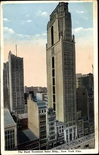 Ak New York City USA, The Bush Terminal Sales Building