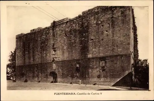 Ak Hondarribia Fuenterrabia Baskenland, Castillo de Carlos V