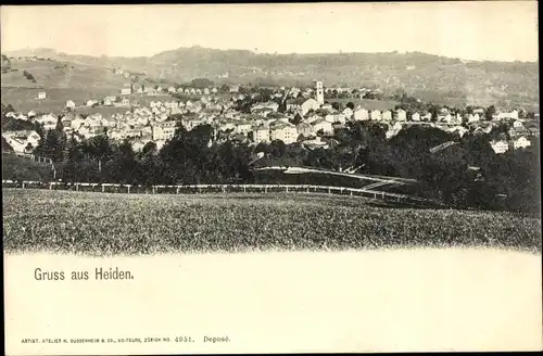 Ak Heiden Kanton Appenzell Außerrhoden, Gesamtansicht