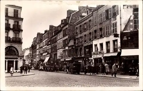 Ak Paris XIV Observatoire, Rue de la Gaite, Geschäfte