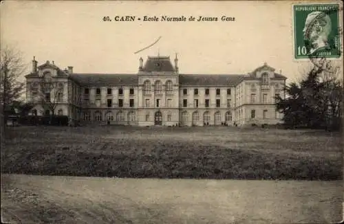 Ak Caen Calvados, Ecole Normale de Jeunes Gens, Schule