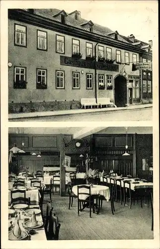 Ak Leutenberg in Thüringen, Hotel weißes Lamm