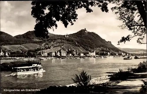 Ak Königswinter am Rhein, Drachenfels