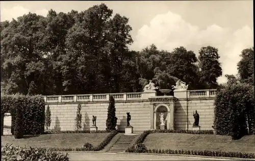 Ak Potsdam in Brandenburg, Sanssouci, Sizilianischer Garten, Statuen