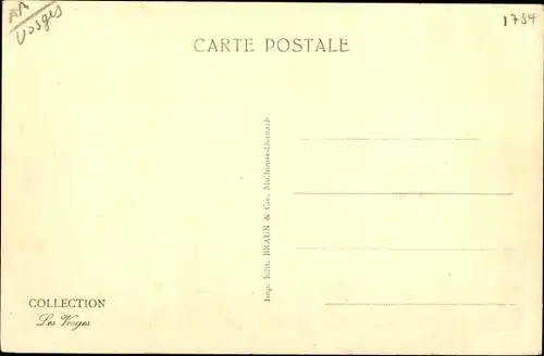 Ak Le Valtin Vosges, Partie am Ort