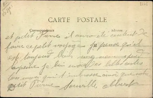 Ak La Croix Le Val-d'Ajol Vosges, Tissage de la Croix