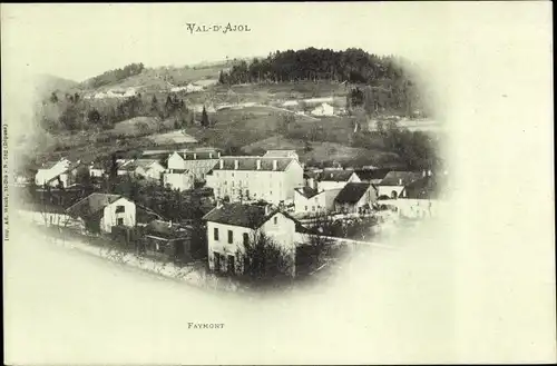 Ak Faymont Le Val-d'Ajol Vosges, Panorama