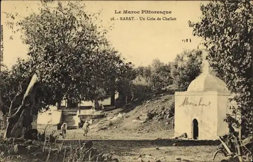 Ak Rabat Marokko, Un Coin de Chellah