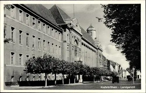 Ak Krefeld am Niederrhein, Landgericht