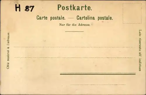 Ak Interlaken Kanton Bern Schweiz, Jungfrau, Berghütte