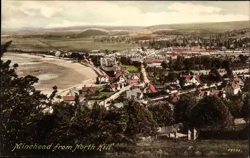 Ak Minehead South West England, from North Hill