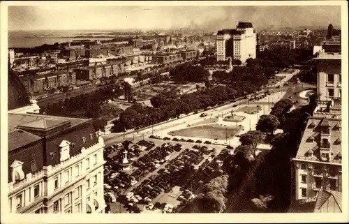 Ak Buenos Aires Argentinien, Vista panoramica