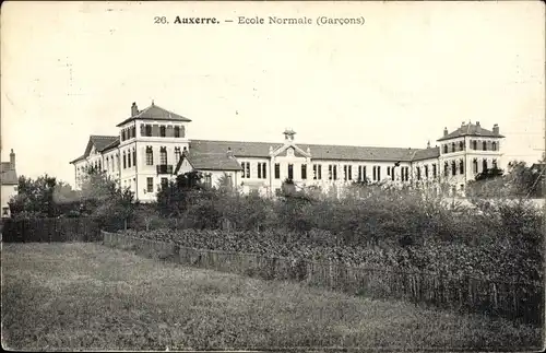 Ak Auxerre Yonne, Ecole Normale, Schule